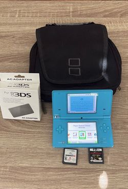 Blue Nintendo DSi Gaming System Bundle