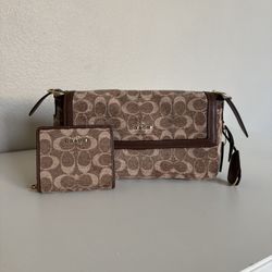 Coach Small Etta Flap And Wallet