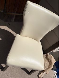 Cream chair