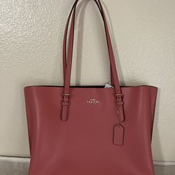 Coach Mollie Tote Bag Pink