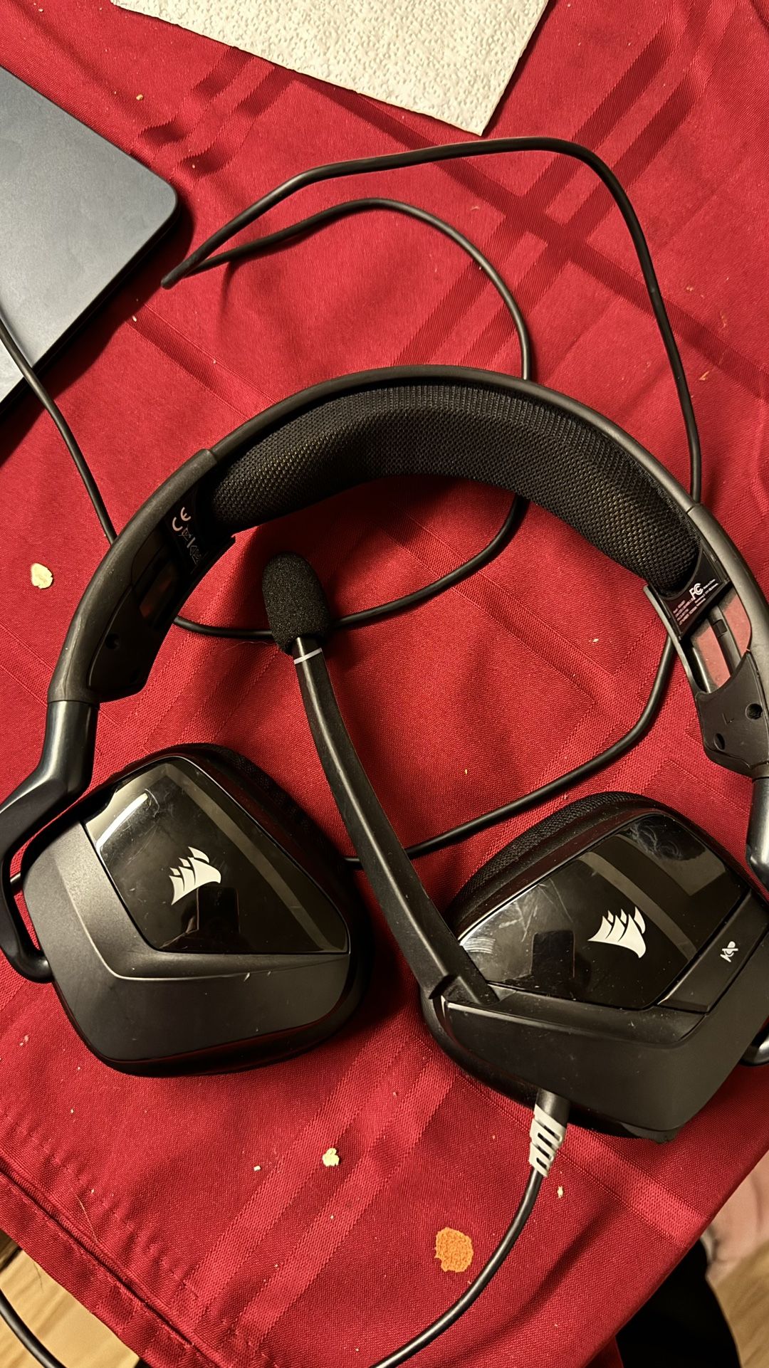 Corsair Wired Headphones With Microphone, 7.1 Dolby