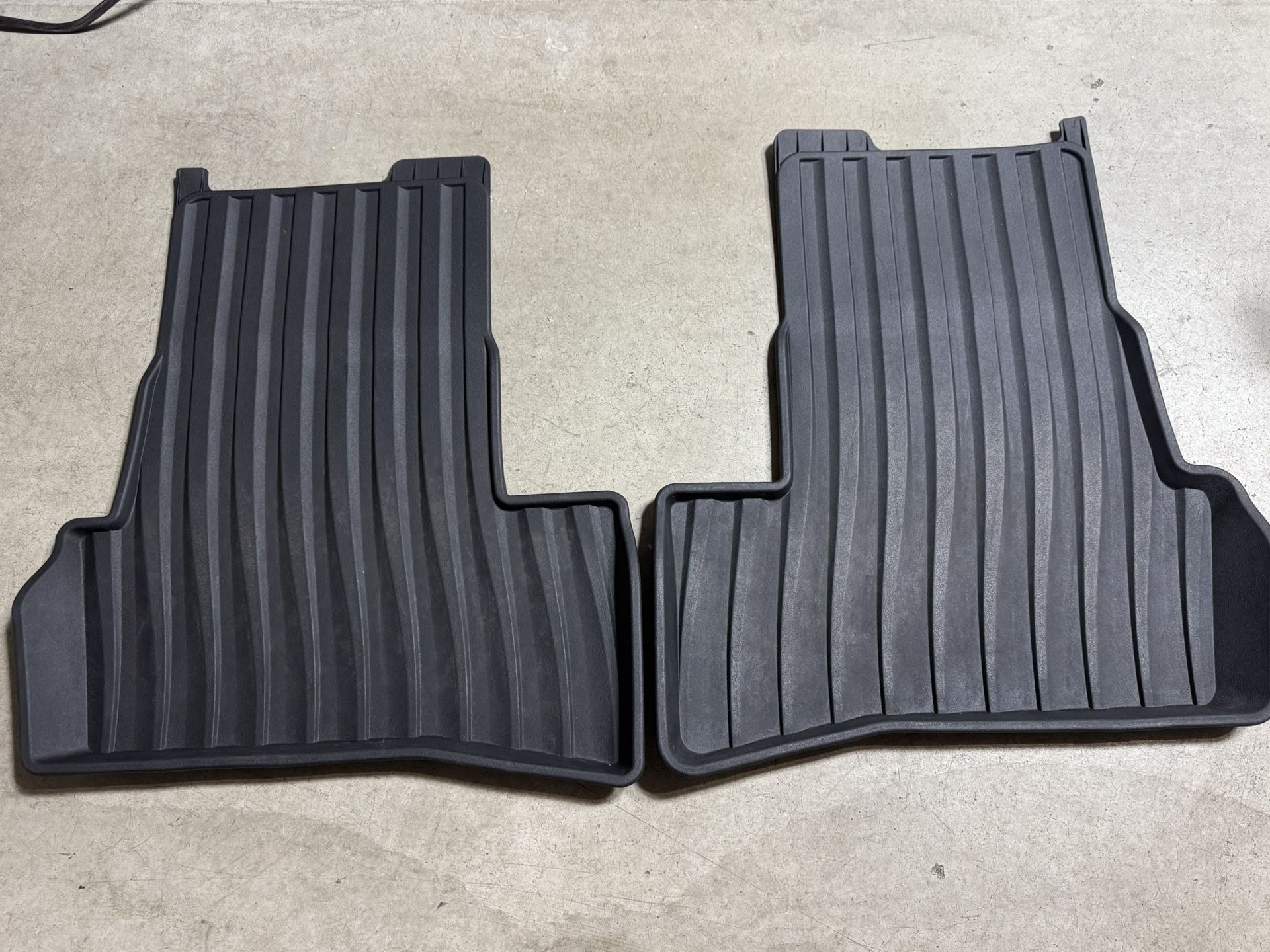 2021-2025 Genuine OEM Front And Rear All Weather Floor Mat Set