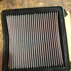 K&N air filter for 2015-2018 Subaru Wrx Sti. Part # 33-2304.