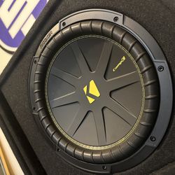 (12) kicker comp port custom box new