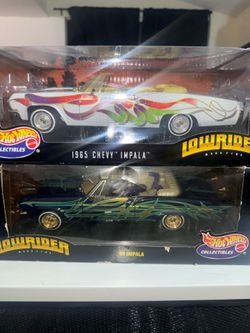 Hot wheels Chevy impala 1/18th scale set