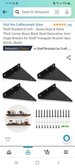 New Shelf Brackets Never Used