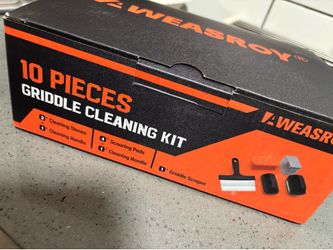 10 piece griddle cleaning kit