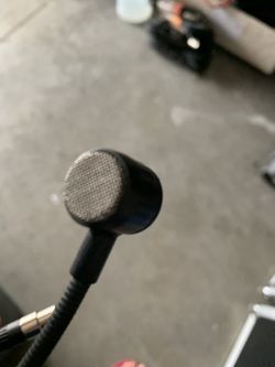 Flexible instrument microphone