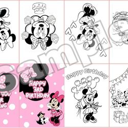 Custom Mini Coloring Books With Crayons 