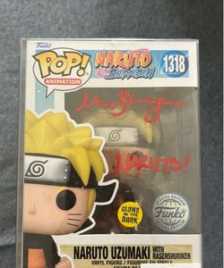 Signed Funko Naruto