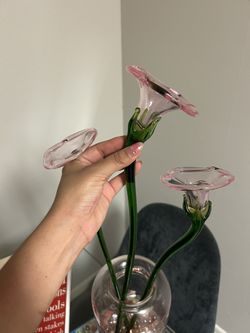 Glass Blown Flowers