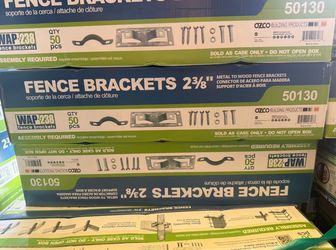 WAP Fence Brackets New In Box