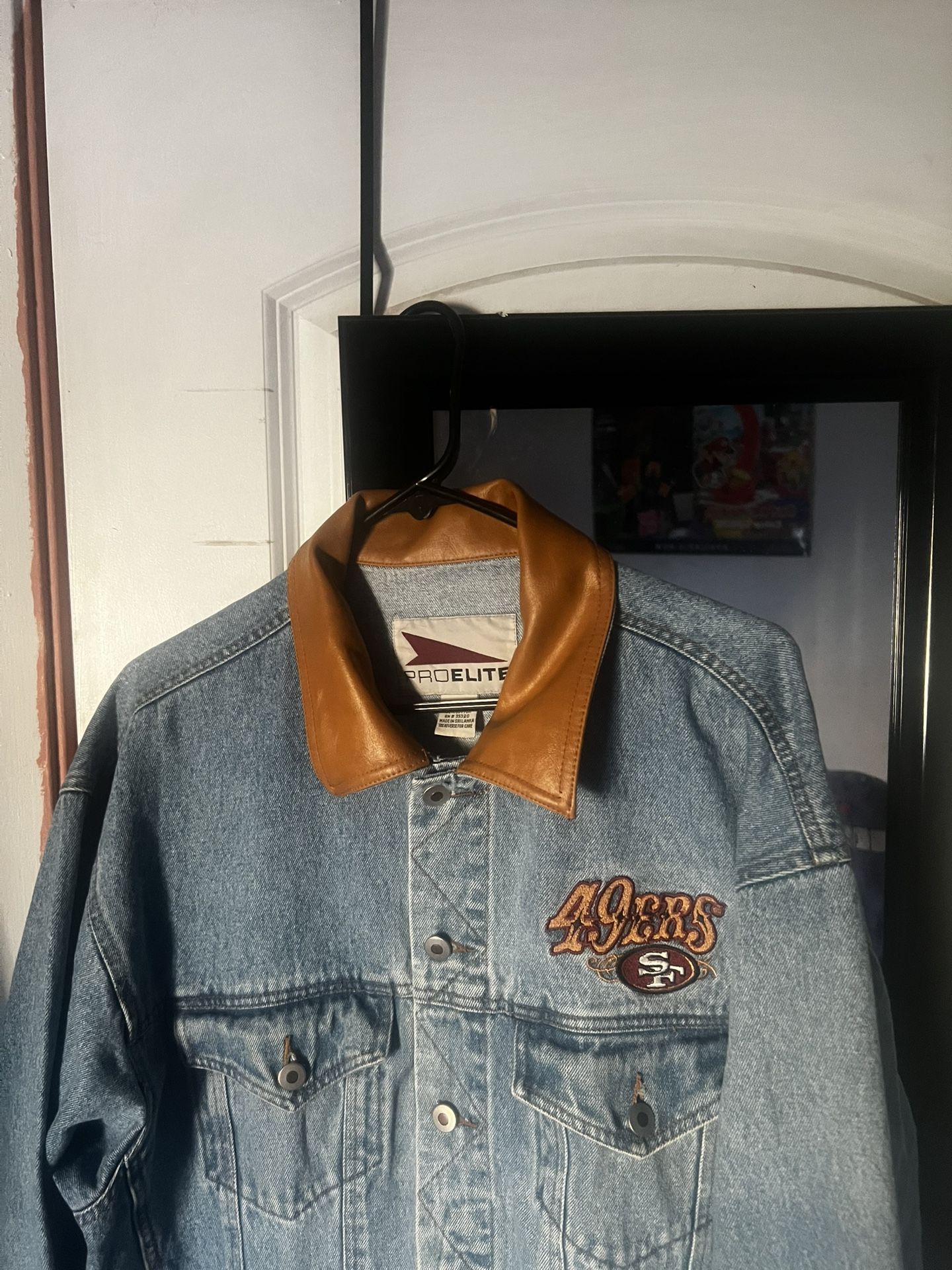 49ers Denim Jacket Vintage 90s 