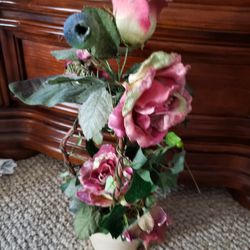 Rose Topiary Artificial