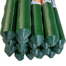 New 4ft Plastic Garden Plant Stakes For  Vegetables 20 Ct