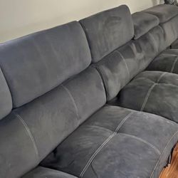 Black Couch Set (4 Separated Pieces)