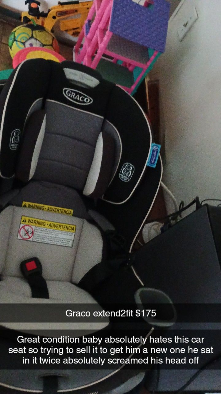 Graco Extend2fit Carseat