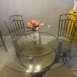 Glass Dining Room Table
