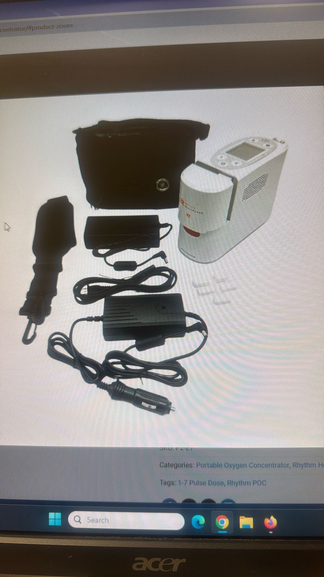 POC OXYGEN MACHINE