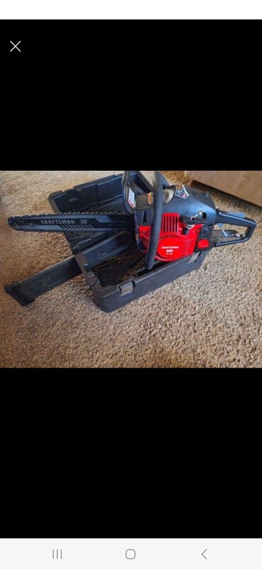 Craftsman S 205 Chain Saw