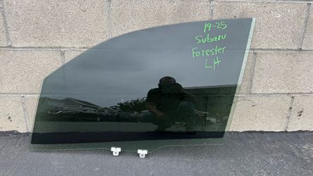 2019-2025 Subaru Forester Left Driver side window Glass Oem