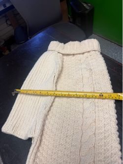 Large dog sweater and a picture / both $15
