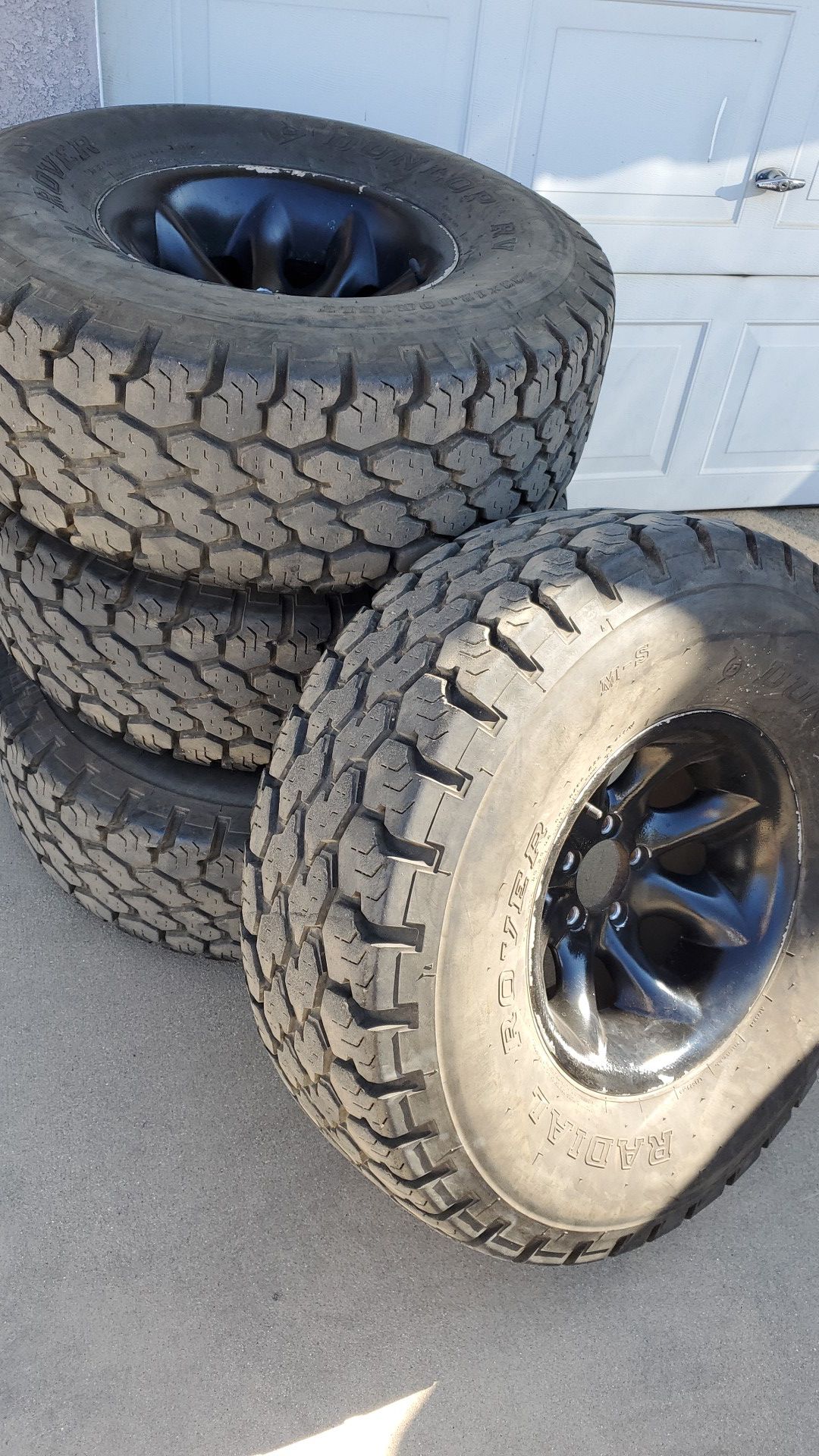 Jeep wheels 33x12.5r15