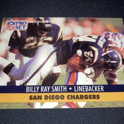 Billy Ray Smith Jr. (Chargers/ Arkansas Razorbacks) - 1991 Pro Set #646
