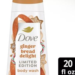 Dove Beauty Limited Edition Holiday Treat Body Wash - Gingerbread Delight - 20 fl oz