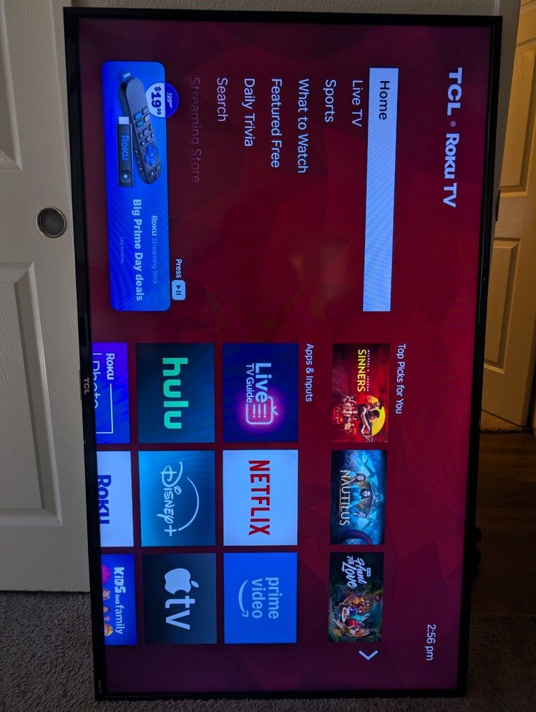TCL 55" 4k Roku Smart TV (Great Condition).