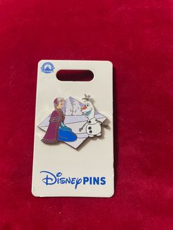 Disney Frozen Anna & Olaf Enamel Pin
