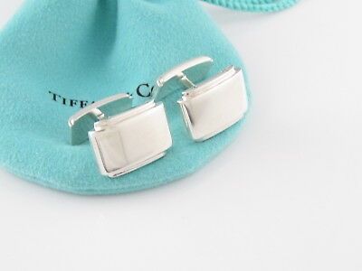 Tiffany & Co Silver Metropolis Cuff Link Links Cufflinks