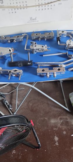 Assorted/Misc. Drum Stand Clamps & Extensions