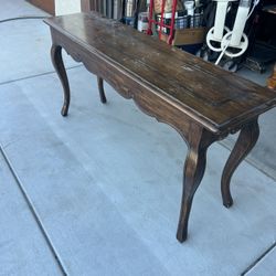 Wooden console Table