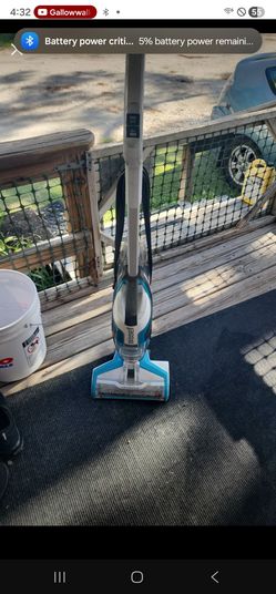 BISSELL CrossWave multi-surface wet and dry vacuum cleaner.