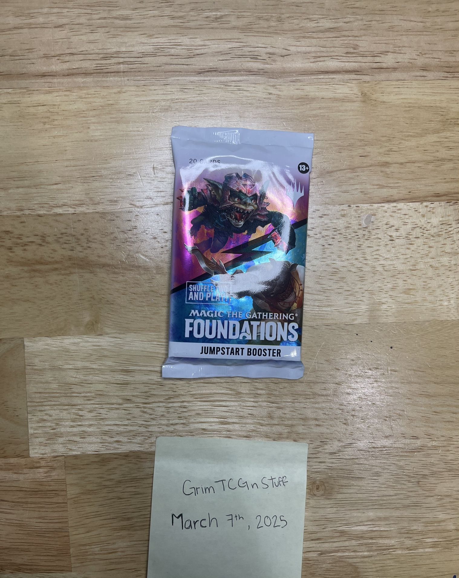 Magic The Gathering Foundations Booster