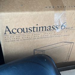 Bose Surround Sound - Acoustimass 6 Series III  -Yamaha AV Reciever
