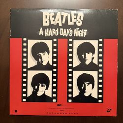 The Beatles – A Hard Day’s Night (LaserDisc, Extended Play, Stereo) 