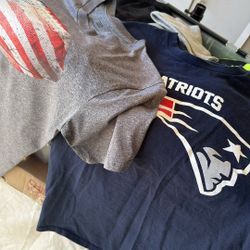 2 Shirts Football And Patriots