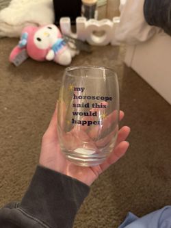 horoscope wine glass