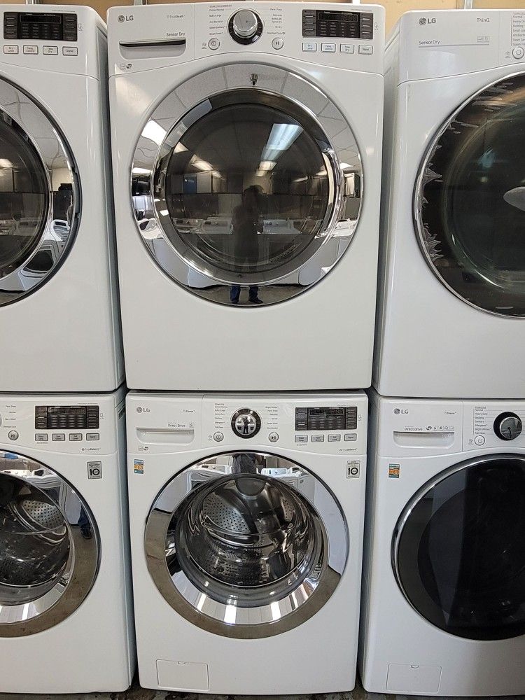 LG Front Loading Washer And Stackable Gas Dryer Set for Sale in Vista