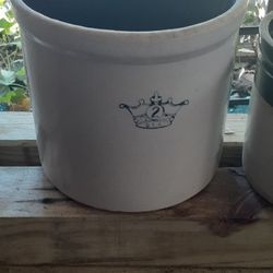 Antique 2 Gal Crock