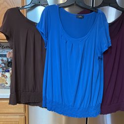Three Nice Tops Great With Jeans 