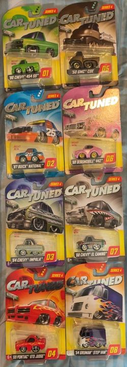 🔥 COMPLETE CarTuned Series 4 Set – Mint Cards 🔥 Collector’s Lot!