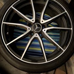 Selling Mercedes Benz  Rims And Tires 