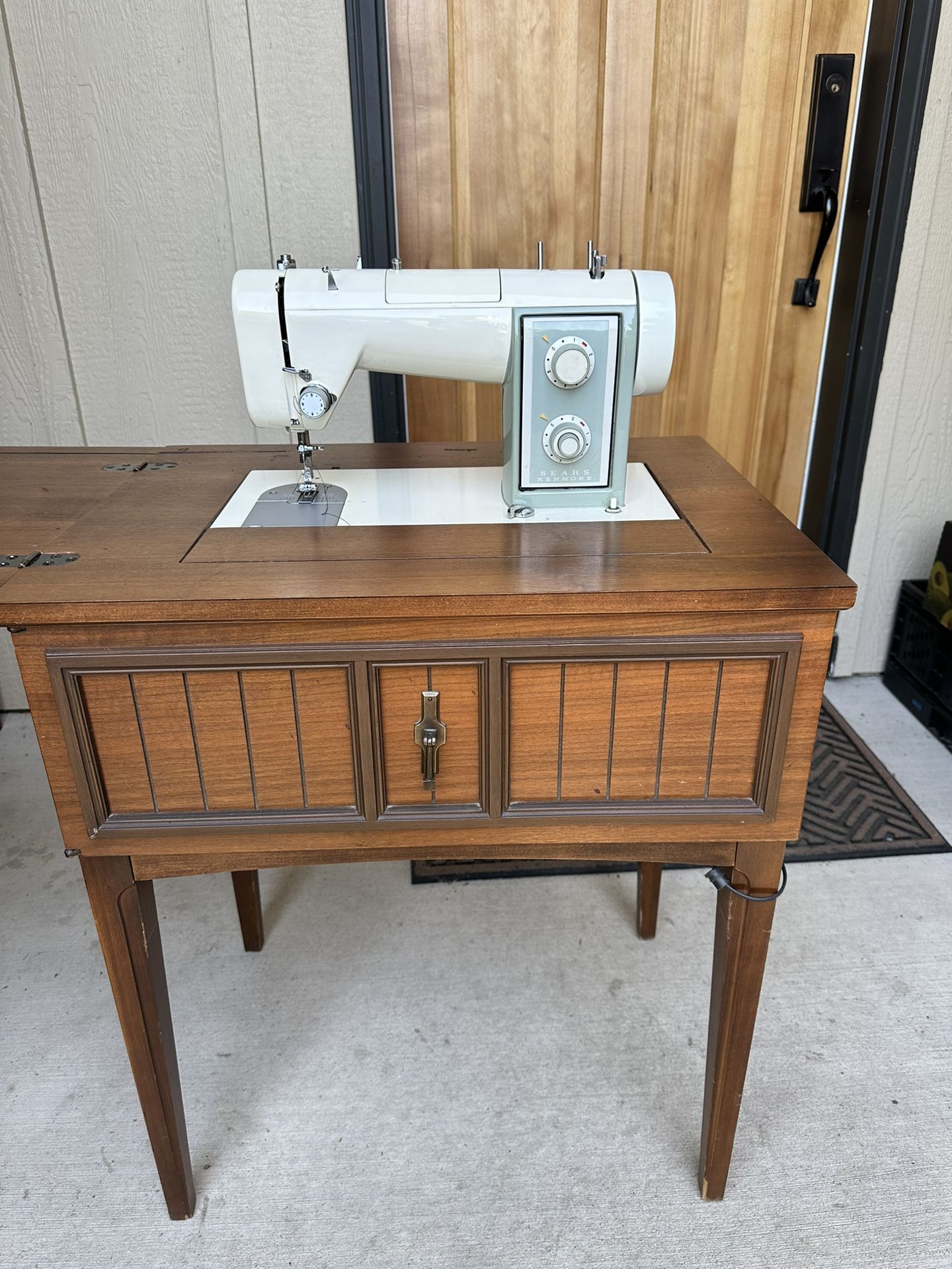 Vintage Sears Kenmore Sewing Machine