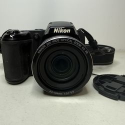 Nikon COOLPIX L320 16.1MP 26X Zoom Digital Camera Ex. Working Cond.