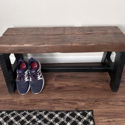 Primitive 1889 Oldgrowth Fir Bench