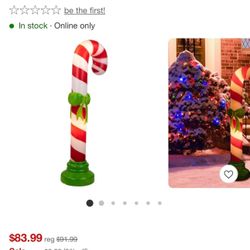 Christmas Blow Mode Candy Canes