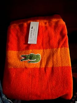 Lacoste Bath Towels 100% cotton 30in x 52in